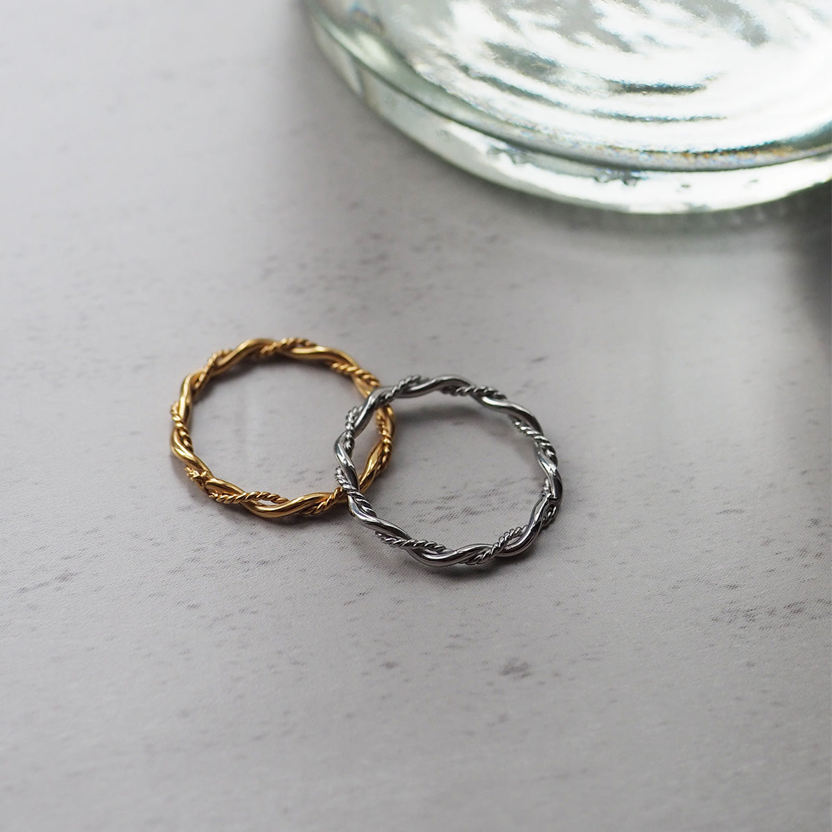 316L ツイストドットリング