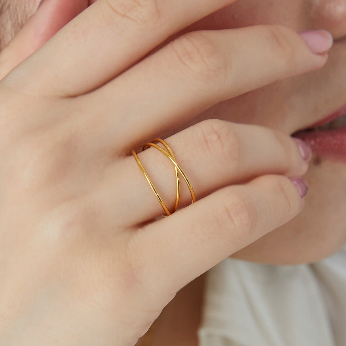 316L プレーントリプルリング