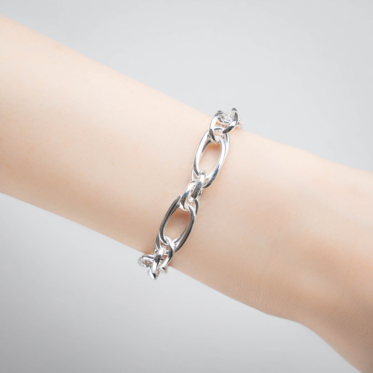 S925 マンテルチェーンブレスレット