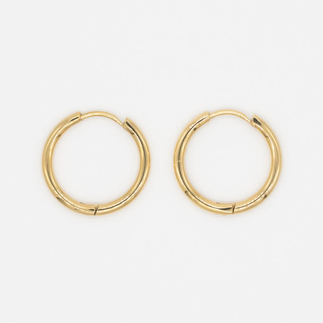 316L シンプルフープピアス