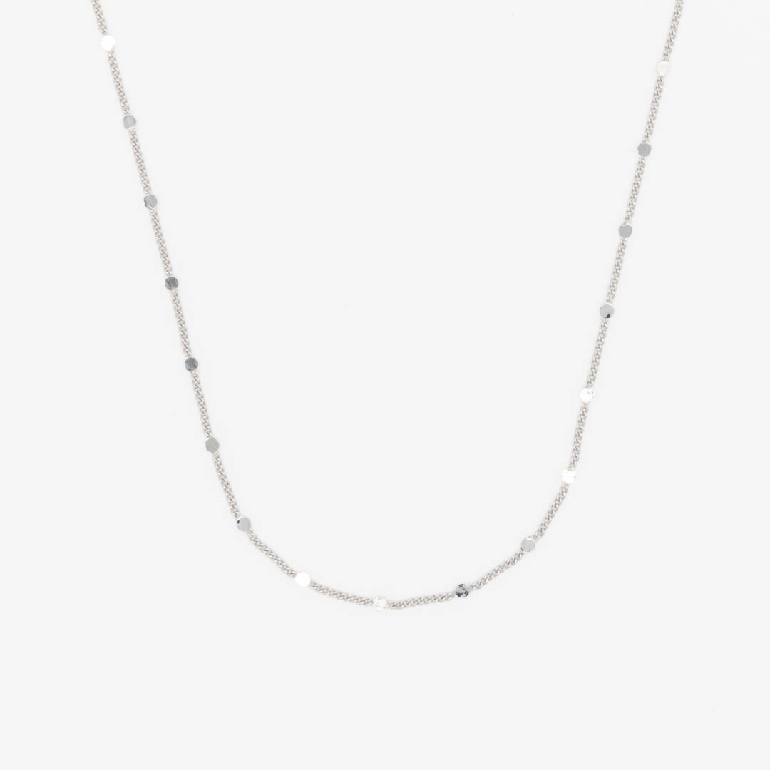 S925 ラウンドチェーンネックレス
