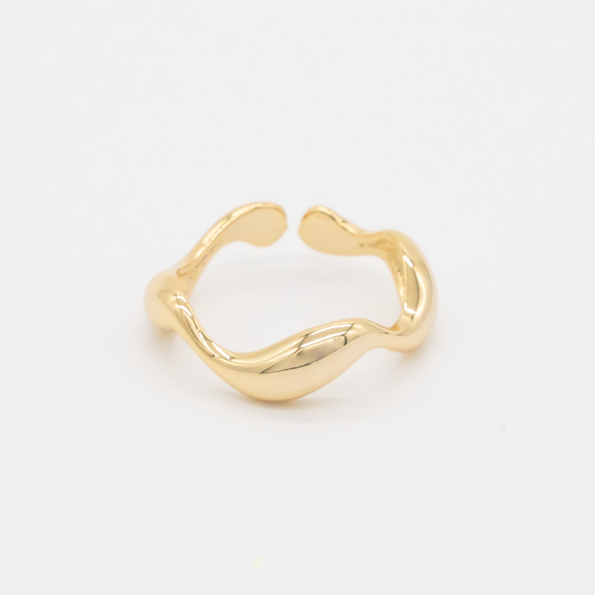 S925 リップルリング