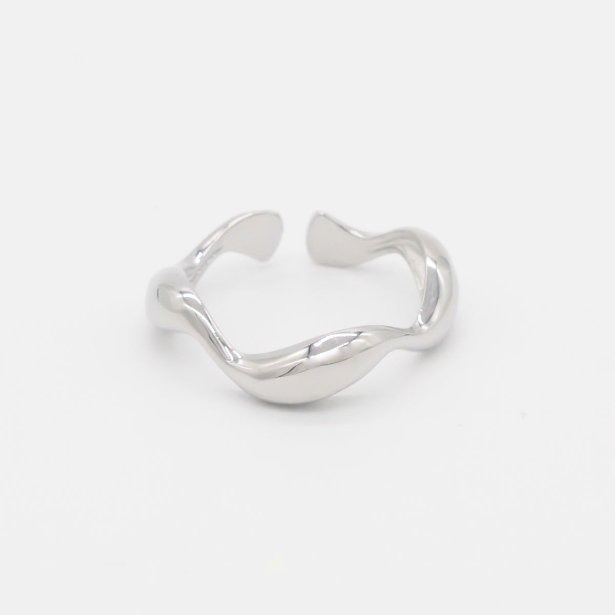 S925 リップルリング